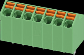 1752159 PCB terminal block, 7-pole, RM: 3.5 mm, 0.2 - 1.5 mm²