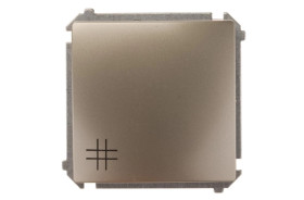 Simon Basic Łącznik krzyżowy satynowy BMW7.01/29