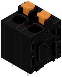 Weidmüller 2774430000 Zacisk sprężynowy 2.5 mm² Ilość styków 2 czarny 100 szt.