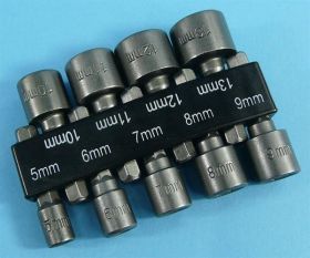 ZESTAW KLUCZY NASADOW. 9-SZT 5-13mm