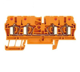 Złączka zaciskowa przelotowa ZDU 2.5/4AN OR 1636800000