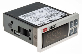 Regulator temperatury PID panelowy Carel Uz: 115 → 230 V ac wyjście Przekaźnik 4-wyjściowy 76.2 x 34.2mm -100