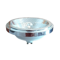 Żarówka FALCON ES111 gu10 12W WW 12 led 2835 230V kąt 24 stopnie AR111 z odbłyśnikiem ciepła biała 900lm
