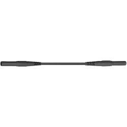 Stäubli 669392-05021 XMS-419 test lead 4mm banana jack 05m black silicone