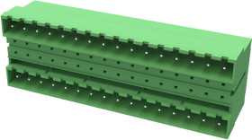 Degson 2EDGRH-5.0-08P-14-00A(H) Obudowa złącza pin męskiego na PCB, piny: 8, NaN A, 1 szt.