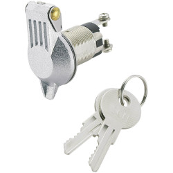 TruComponents 783059 Key Switch Panel Mount 1xOff/On Non-illum. Screw IP40