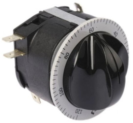 Timer Relay 0 → 120min DPDT 250V ac