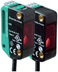 Bezzwrotny czujnik fotoelektryczny Pepperl+Fuchs OBE12M-R100-SE5F-IO-0,3M-V1 308442 1 szt.