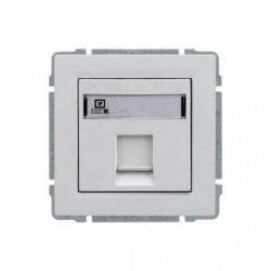 KOS 66 INWEST Gniazdo komputerowe poj RJ45 (wkład MOLEX) bez ramki MOLEX RJ45 kat. 5e nieekranowane 600465 /100szt./