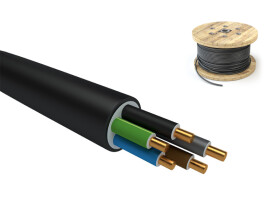 Kabel ziemny YKY 5x1,5 mm2 RE HD (0,6/1kV) (miedziany NYY-O) G-103095 TELEFONIKA