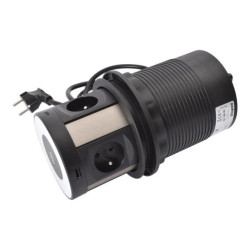 INCARA Gniado meblowe TOWER 120 4x2p+z 2xUSB A 2xUSB C ładowarka indukcyjna 2,0 m 654981