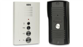 Domofon Eura Adp-11A3 I039/Bri039/Brinvitoi039/Bri039/Br B/Słuchawkowy Biały
