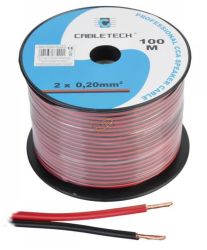 KABEL GŁOŚNIKOWY 0.20mm czar-cz