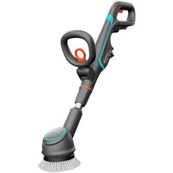 GARDENA 14840-55 AquaBrush Compact Cordless Cleaner 18V Versatile Cleaning