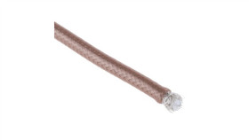 Kabel Koncentryczny, 25M, Rg142, Fep, Brązowy Bez Zakończenia Bez Zakończenia...