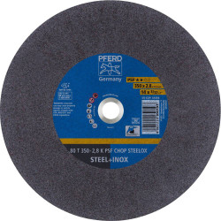 PFERD 69690001 PSF Chop Steelox Cutting Disc 350mm 5pcs Steel/Inox