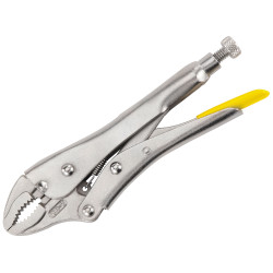 Stanley 0-84-809 Locking Pliers 225mm Curved Jaw