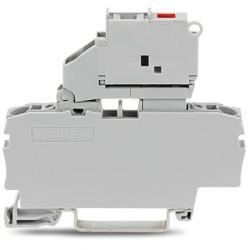 Kostka zaciskowa z bezpiecznikiem WAGO poziomy: 1 14AWGWciskane TOPJOB S