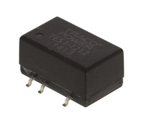 Przetwornica DC-DC, 1W, Uwe 10,8 → 13,2 V DC, Uwy 12V dc, Iwy 85mA, TRACOPOWER