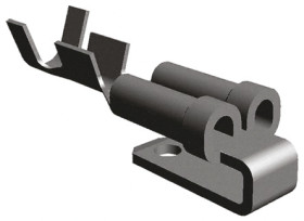 Konektor płaski Żeński 2.79 x 0.51mm długość 17.02mm Izolacja: Nieizolowane Cyna