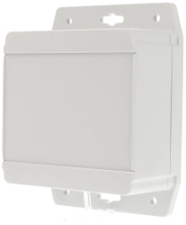 Obudowa uniwersalna Hammond Electronics, ABS, szary błyszczący, (D x S x W) 104 x 106 x 62 mm, 1 szt.