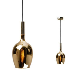 Lampa wisząca LUGANO GOLD 1xE14 ML8815 Milagro