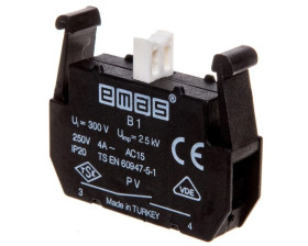 Element łączeniowy do kaset sterowniczych PV styk pomocniczy serii PV 1Z montaż czołowy T0-PVB1