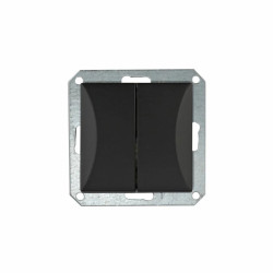 Opal Łącznik żaluzjowy zwierny kolor czarny matowy WP-10Z Op moduł CZ