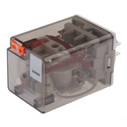 Przekaźnik mocy 24V ac DPDT Hongfa Europe GMBH 2.7W, Wciskane 70Ω Wciskane