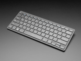 Mini Wireless Keyboard - Black (with Batteries)