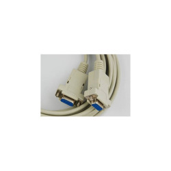 Kabel DB09F/DB09F 3m NULLMODEM Gniazdo-Gniazdo
