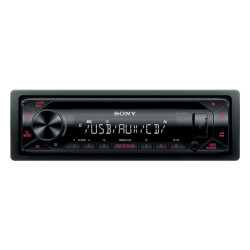 Radio samoch.SONY CDX-G1300U RED czerwony CD+USB