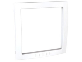 UNICA COLORS Ramka dekoracyjna biały MGU4.000.18 SCHNEIDER ELECTRIC