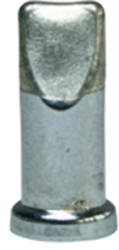 Soldering tip, chisel shaped, Ø 4.6 mm, (T x L x W) 0.8 x 13 x 4.6 mm, 454 °C, LT D