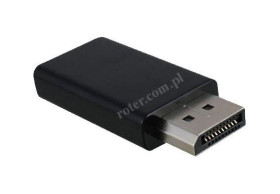 Adapter wtyk DisplayPort gniazdo HDMI