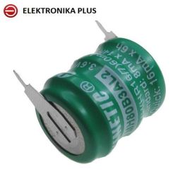 AKUMULATOR DO LUTOWANIA 3,6V 80mAh 2 PIN Ni-Mh