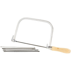 kwb 314790 Dovetail Saw with scroll Saw Wooden handle 360&#xB0; Blades