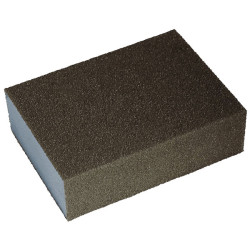Faithfull FAISBMF Sanding Block - Medium/Fine 90 x 65 x 25mm