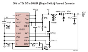 Single Switch PWM Controller with Auxiliary Boost Converter
