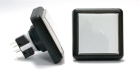 26-1160-9 przycisk panelowy chwilowy podświetlany 37x37mm