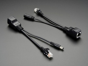 Adafruit Passive PoE Injector Cable Set