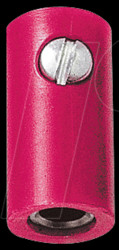 Miniature coupling, 2.6mm, red