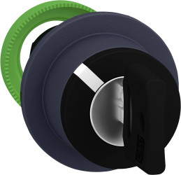 Schneider Electric ZB5FG6 ZB5FG6 Przełącznik kluczykowy (stacyjkowy), przedni element klucz 2 x 90 ° przekręcenie klucza