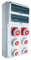 Rozdzielnica R-BOX 740 34S:2x63/5,2x32/5,2x16/5,IP65 B.18.740-2_IP65