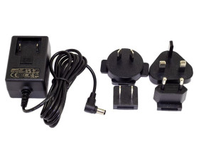 Adapter AC/DC Uwy 15V Iwy 800mA Złącze Jack 2,1 x 5,5 mm 12W typ wtyczki: Wymienny