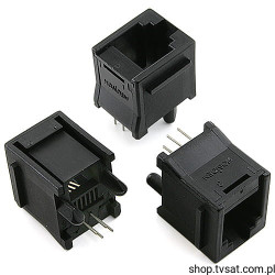 HJC0178-01-152 RJ-11 Socket THT HOSIDEN