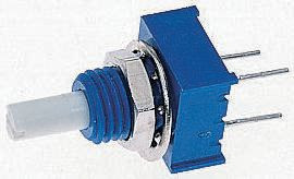 Potencjometr 20kΩ typ Obrotowy Bourns średnica wału 3,18 mm 0.25W długość wału 12.7mm Montaż na łożysku
