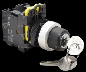 Przełącznik z kluczem dwustanowy sterowniczy 22mm IP42 Tracon