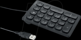K79820WW Numeric keypad, USB, black