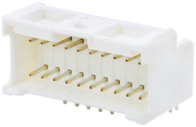 Wtyk PCB 18-pinowe raster: 2.0mm 2-rzędowe Molex Przewlekany 3.0A 250.0 V.